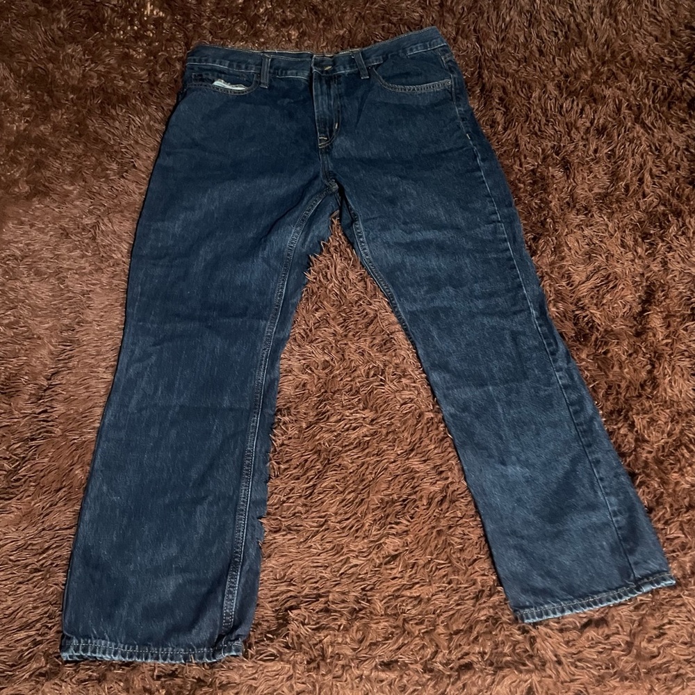 Thrifty Mens Navy Jeans